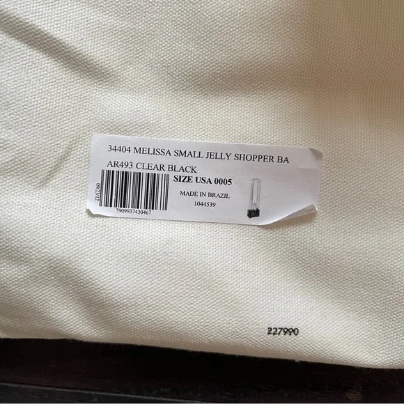 🆕Melissa X Telfar Small Jelly Shopper black handbag - Picture 8 of 8